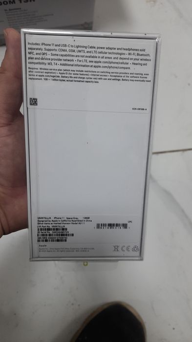 Iphone 11 128 в чёрном цвете