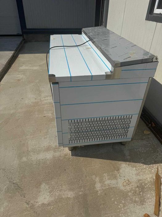 Vand masa preparare pizza 1.52m 9 cuve sigilata