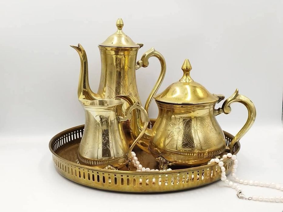 EEPNS silver plated ,Винтидж английски посребрен комплект
Винтидж