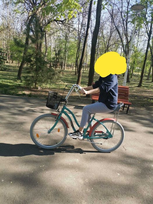 Vand bicicleta Pegas Strada 2 - Turcoaz Mofturos ALUMINIU