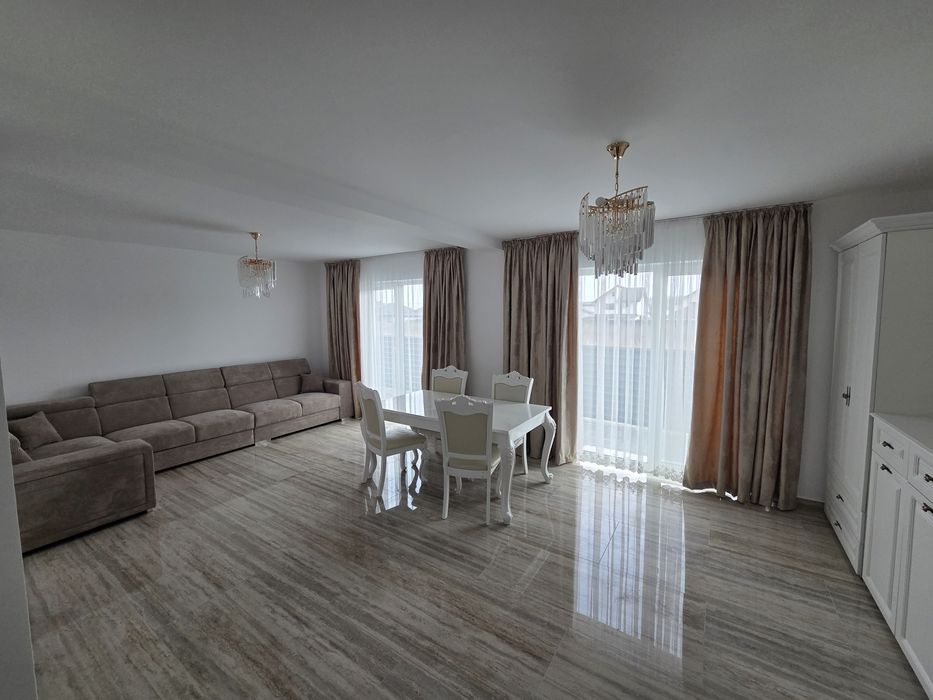 Vand casa noua individuala complet mobilata si utilata