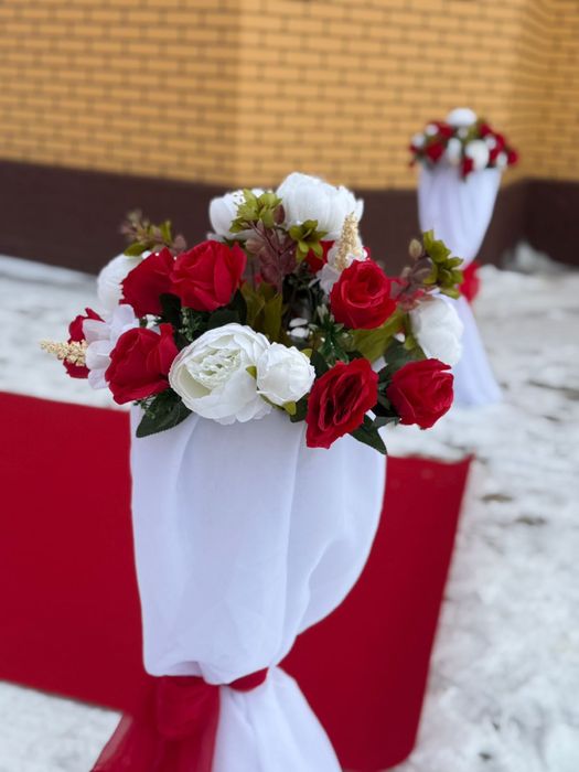 Оформление двор,Арка