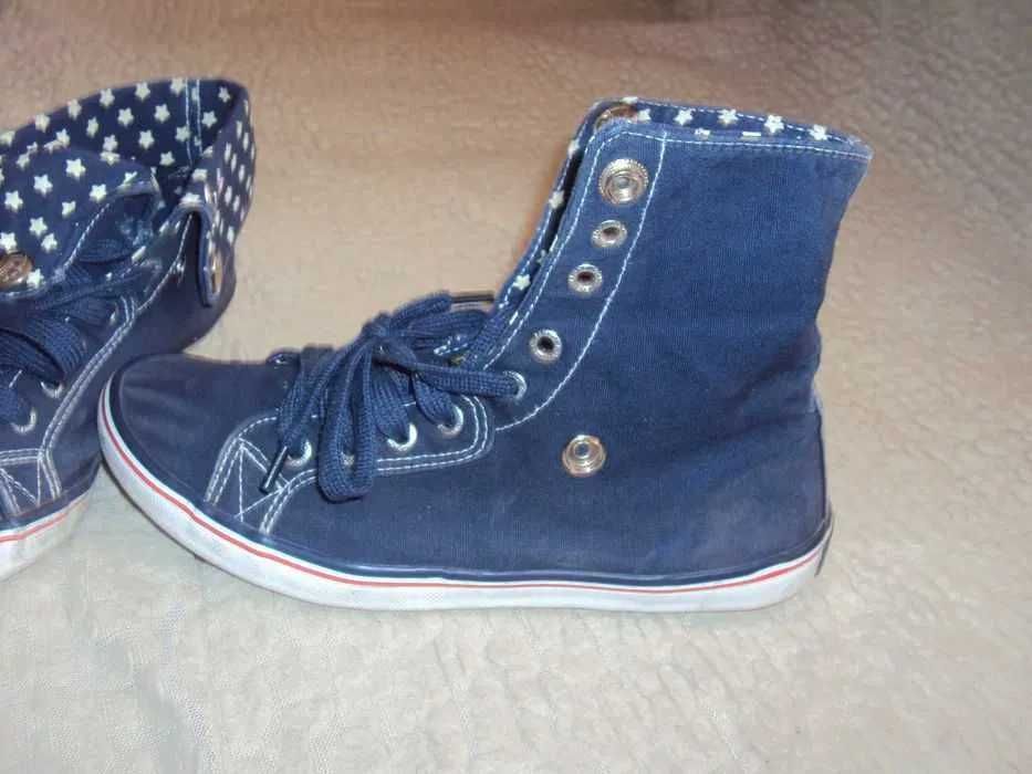 Джинсовые кеды (фирма KEDDO). Размер 36- 36,5