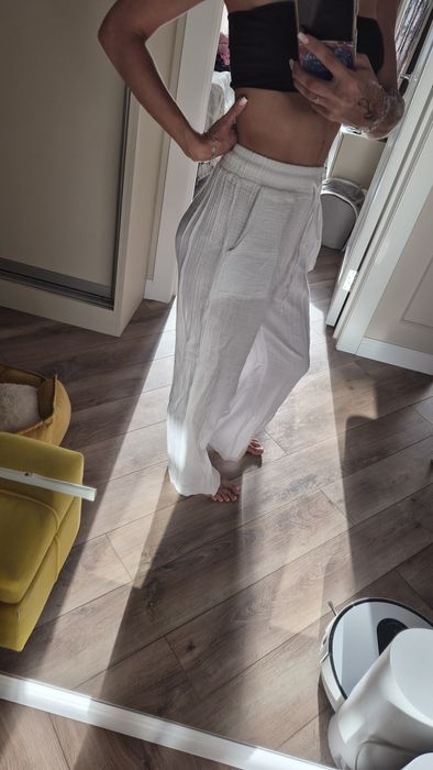 Брюки белые размер 42-44