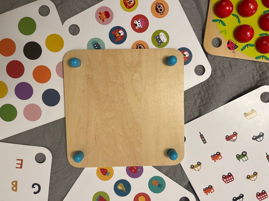 Детска дървена  memory игра, 3+