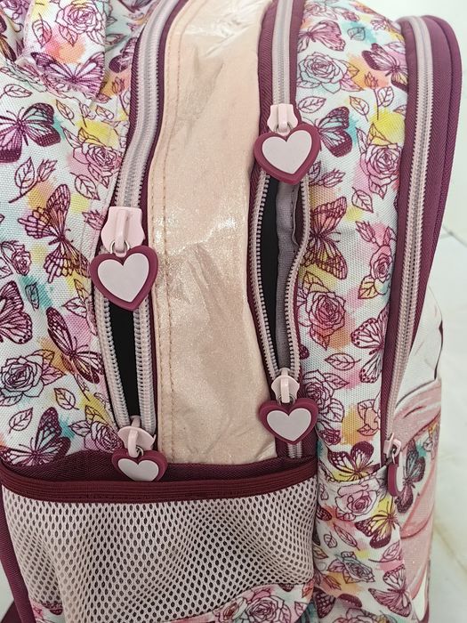 Ученическа раница за момичета MUST Yummy Butterfly