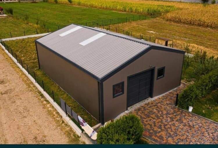 Ferme , hale complete cu panouri sandwich,  structuri metalice complet