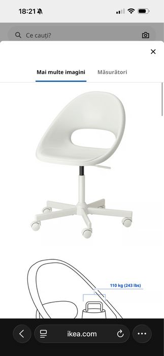 Scaun rotativ birou