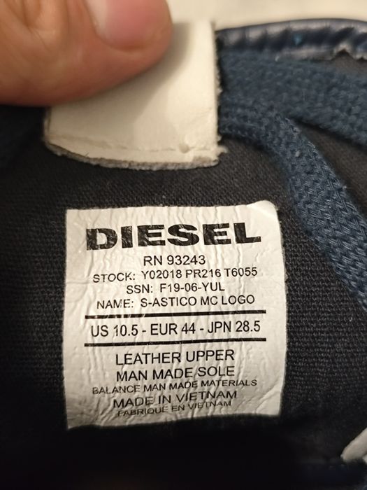 Diesel high top S-Astico MC Logo