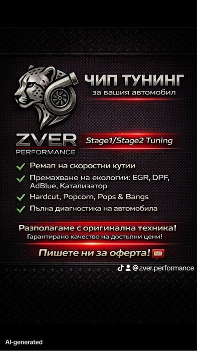Чип тунинг/Премахване на EGR,DPF, AdBlue