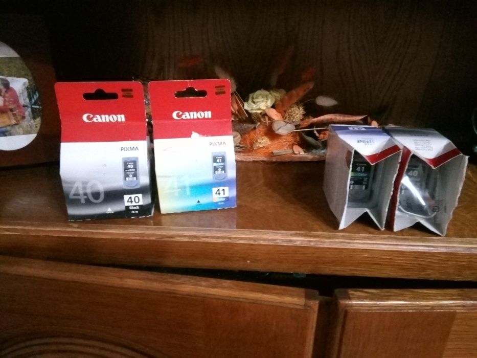 set 2 buc Cartuse imprimanta canon PG40 pg- 40 CL41 cl- 41 pentru refi