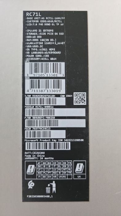 Asus ROG Ally Z1 Extrem