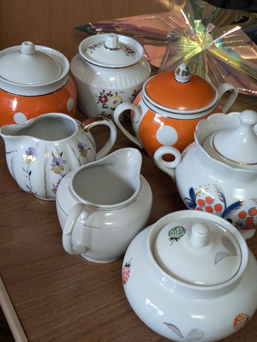 Сахарницы, конфетницы советские