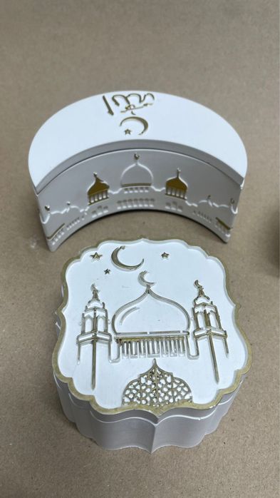 Шкатулка из гипса