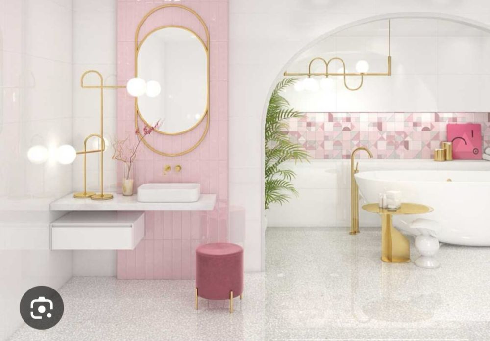 Плочки за баня дизайнерски