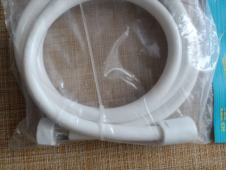 Новый шланг для душа ПВХ 1,5 метра