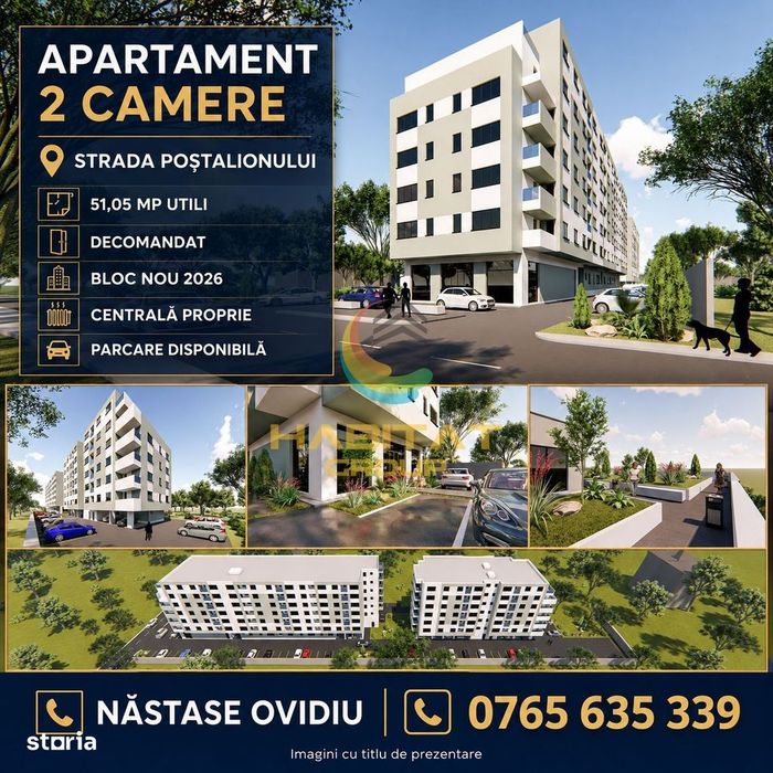 Vanzare Apartament 2 Camere Poștalionului!