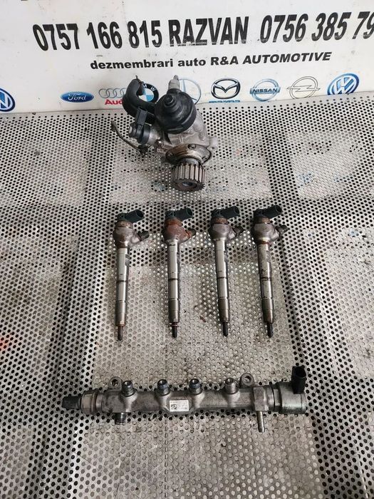 Kit Injectie Injectoare Pompa Rampa Audi A4 B8 A5 A6 C7 Q5 Q3 Etc. 2.0 Tdi Euro 5/6 190 Cai Cod 04L
