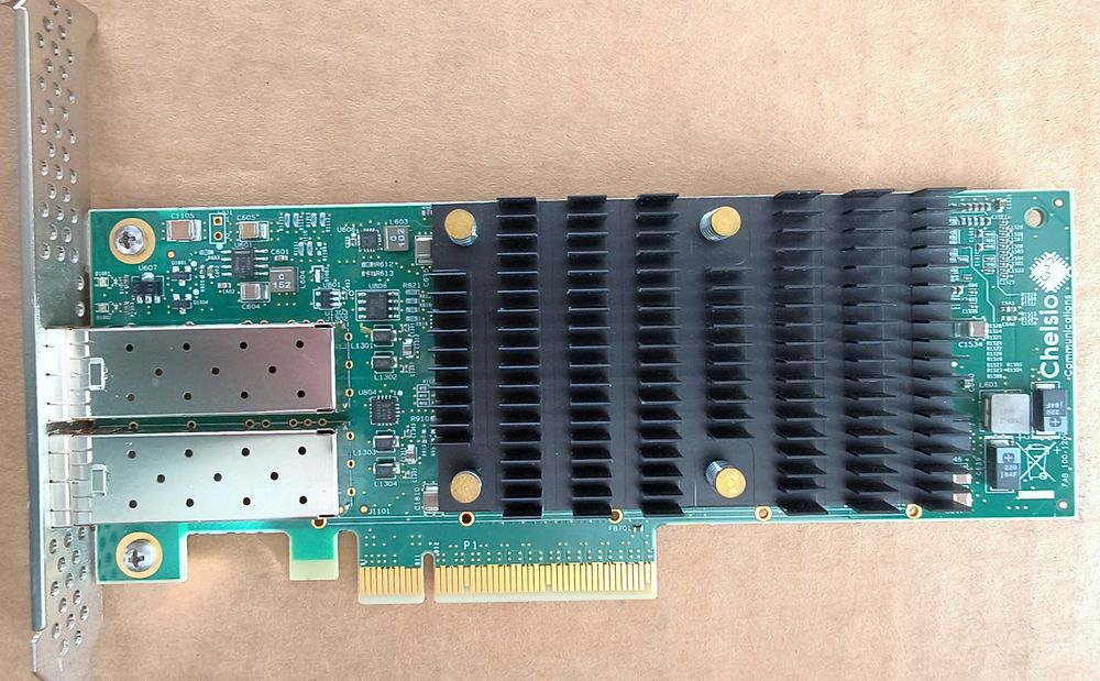 Chelsio T6225-CR NetApp 25/10GbE DP SFP+ PCIe NIC RDMA iWarp