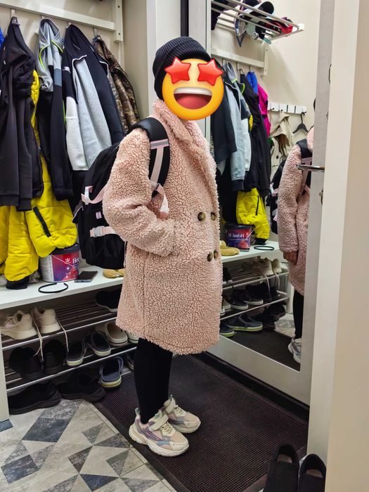 Шубка тедди на девочку