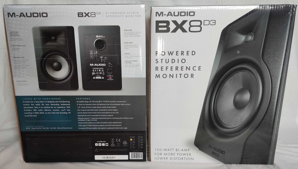M-Audio BX8 D3 студийни монитори
