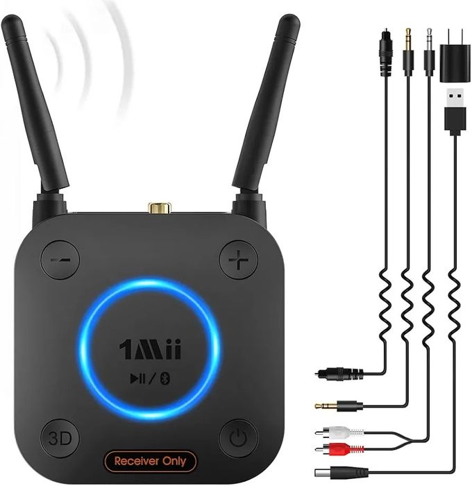 1Mii B06Pro Long Range Bluetooth Receiver, HiFi Wireless Audio Adapter