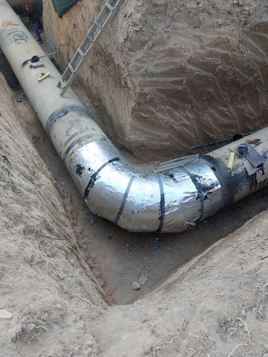 Централный канализация ва Водопровод тортиш хизматлари | УРА, траншея