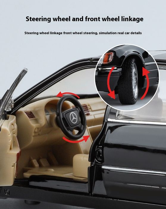 1/24 W140 320SEL Classic Mercedes-Benz