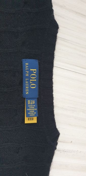 POLO Ralph Lauren Cable Wool / Knit / 2XL  ОРИГИНАЛ! Мъжки Пуловер!