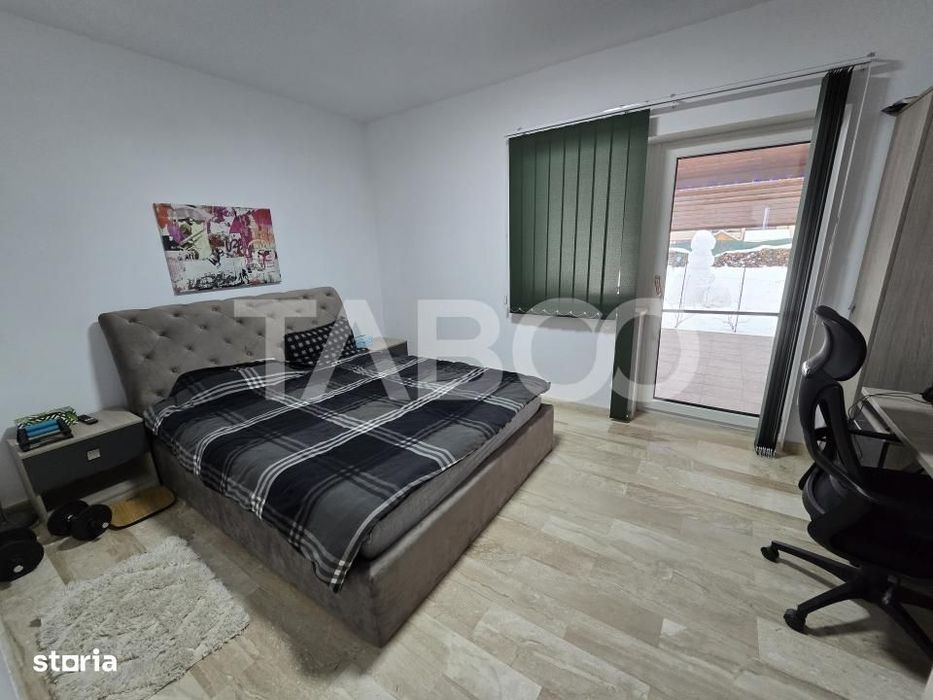 Casa individuala de vanzare teren 852 mp 5 camere 2 bai Selimbar Sibiu