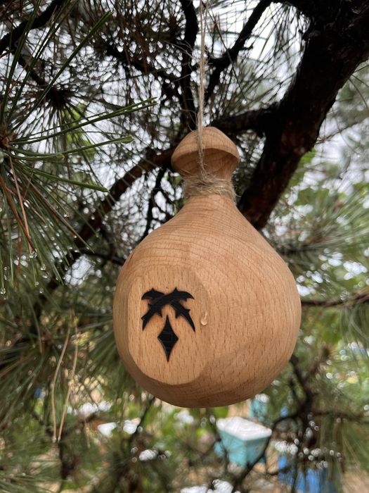 кукса дървена чаша