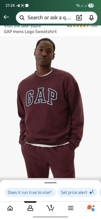 Gap худи размеры разные