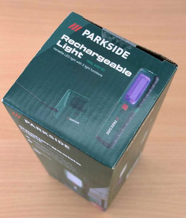 PARKSIDE работна акумулаторна LED лампа, PASL 4000 B3