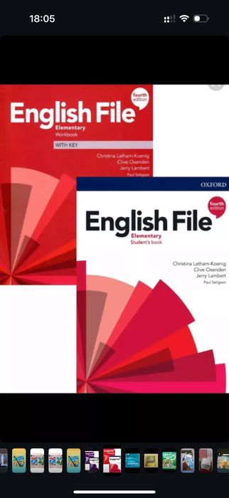 Англиский книги