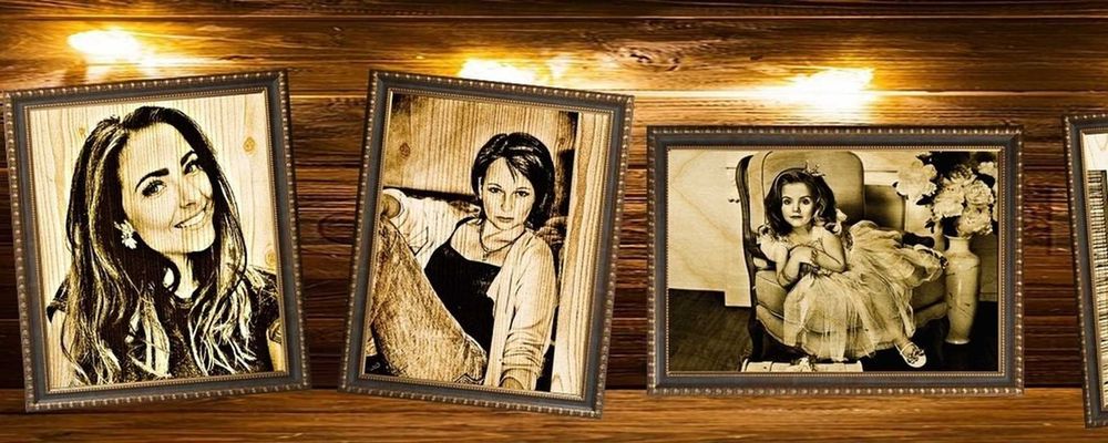 Портреты на фанере