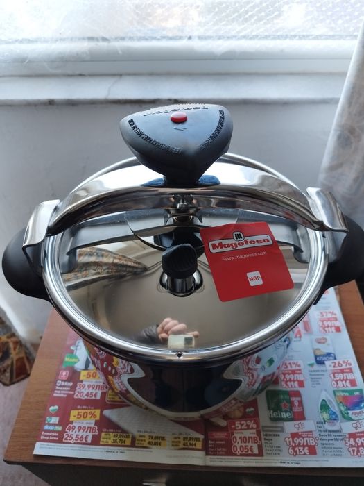 Висококачествена тенджера под налягане Magefesa Steinbach FISSLER