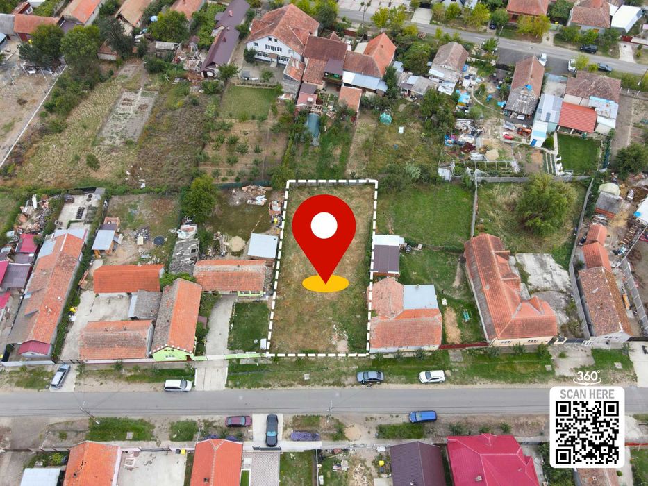 Teren Intravilan 743 mp cu Utilități – Ideal pentru Casa Ta în Recaș