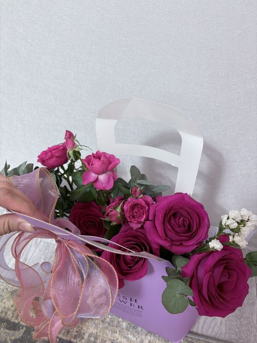 Букет в коробке