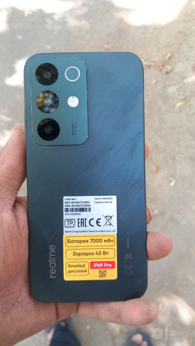 Realmi c85 pro 1 oy ishlatilndi krdit mas