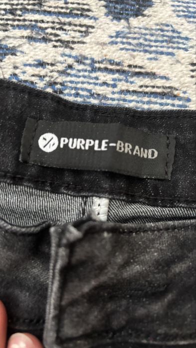 Blugi Purple Slim