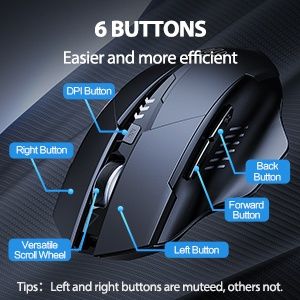 Mouse gaming reîncărcabil INPHIC M6P, sigilat