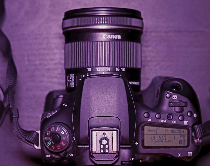 Canon 90d + obiectiv Canon 10-18