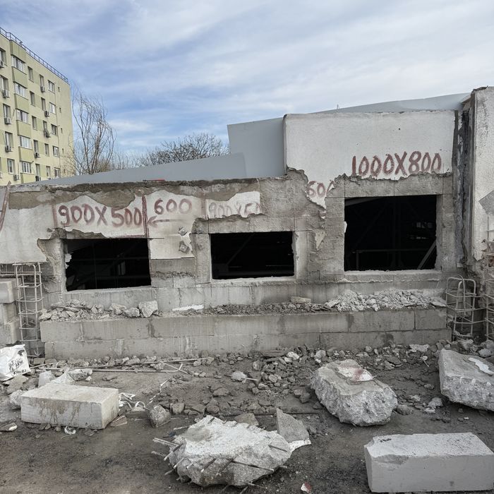 Taiere beton gol usa geam carotare decupare gaura hota