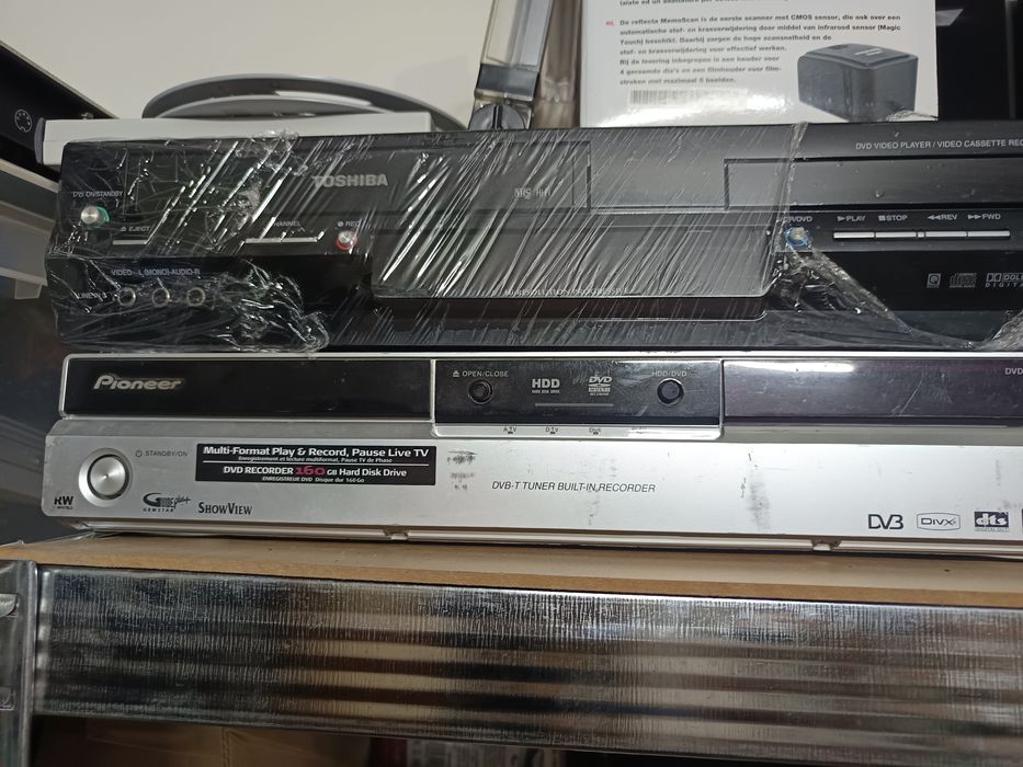 Jvc HR-S6600 si HR-S5961 super vhs hifi combo lg schenider philips