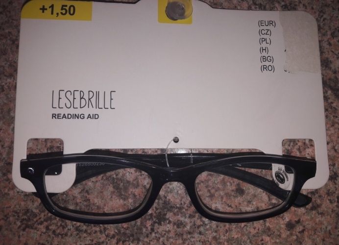 Новые Очки +1, +1,5 оптические Германия