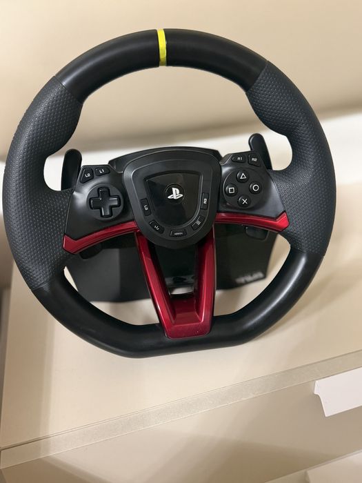 Продавам Hori Racing Wheel Apex (PS4 / PS5 / PC) + педали