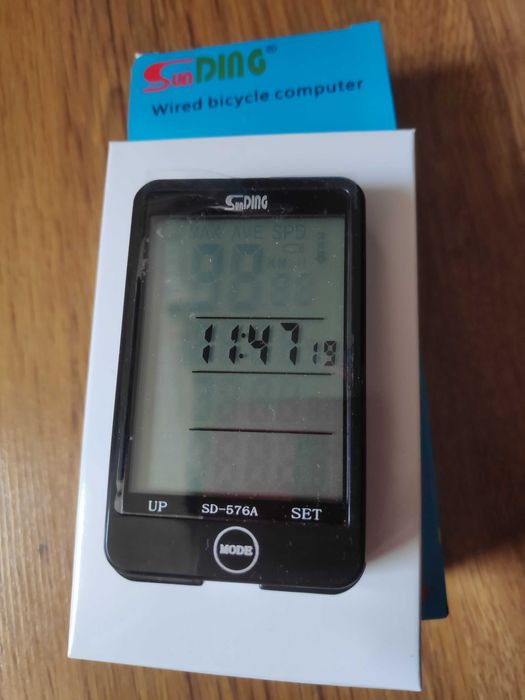 computer bicicleta cu fir cu 2 baterii cr2032 ciclocomputer