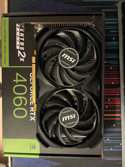 GeForce RTX™ 4060 Ventus 2x Black 8g oc