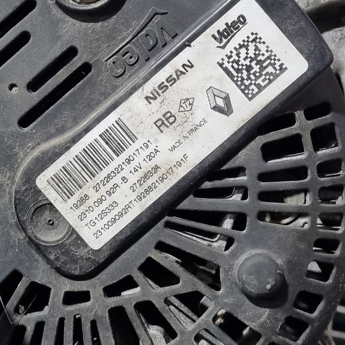 Alternator Dacia Duster II 1.0 Benzina - 2021 101CP 999CC H4D 480 Euro6 (1473) ...