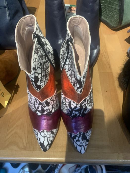 Botine piele masura 39